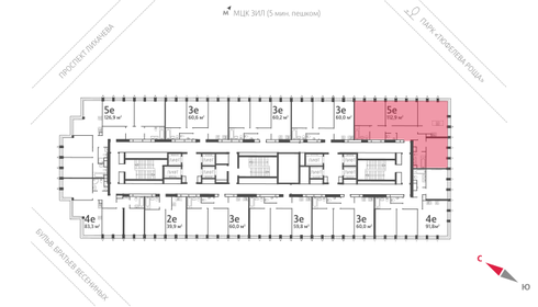 129,3 м², 4-комнатная квартира 75 004 472 ₽ - изображение 39