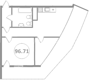 Квартира 118,2 м², 2-комнатная - изображение 1