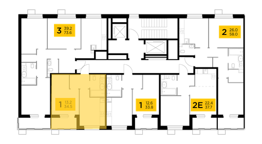 33,8 м², 1-комнатная квартира 7 374 536 ₽ - изображение 28