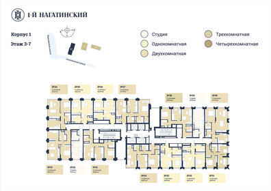 39,8 м², 1-комнатная квартира 22 702 148 ₽ - изображение 91