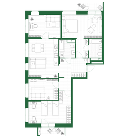 158,8 м², 4-комнатная квартира 19 050 000 ₽ - изображение 56