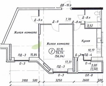 60,8 м², 2-комнатная квартира 8 000 000 ₽ - изображение 4