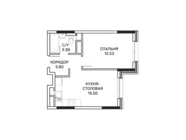 35,4 м², 1-комнатные апартаменты 7 508 340 ₽ - изображение 23