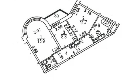 55 м², 2-комнатная квартира 14 000 000 ₽ - изображение 54