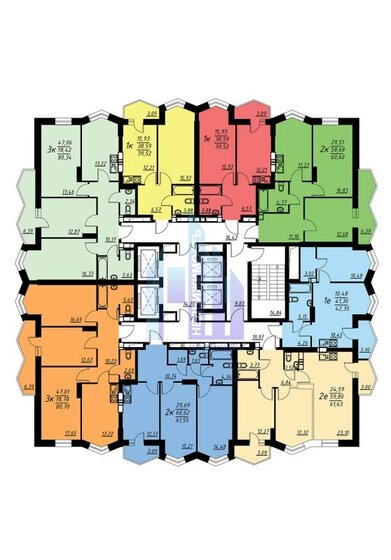 59,4 м², 2-комнатная квартира 8 382 000 ₽ - изображение 1