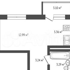 Квартира 28 м², студия - изображение 1