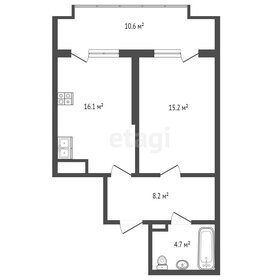 51,5 м², 1-комнатная квартира 15 500 000 ₽ - изображение 40