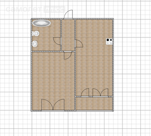 Квартира 40,3 м², 1-комнатная - изображение 1