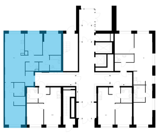 Квартира 79,2 м², 3-комнатная - изображение 2