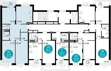 Квартира 88 м², 3-комнатная - изображение 2