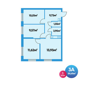 69,6 м², 4-комнатная квартира 4 990 000 ₽ - изображение 67