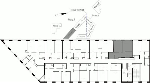 Квартира 45,3 м², 1-комнатная - изображение 2