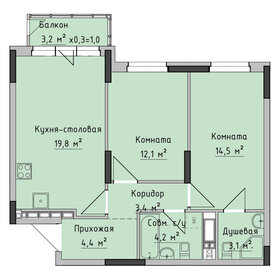 Купить квартиру площадью 16 кв.м. у станции Краснодар-2 в Краснодаре - изображение 1