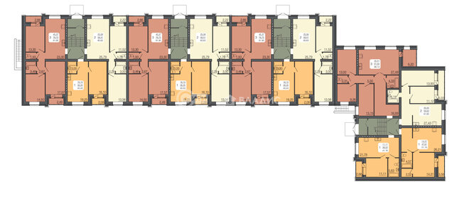 35,4 м², 1-комнатная квартира 3 100 000 ₽ - изображение 15