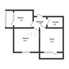 Квартира 44,5 м², 2-комнатная - изображение 2