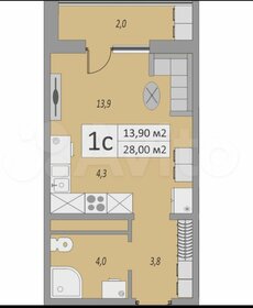 22 м², квартира-студия 2 400 000 ₽ - изображение 57