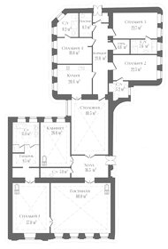 Квартира 355,9 м², 7-комнатная - изображение 1