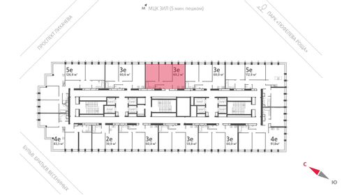 62 м², 2-комнатная квартира 32 000 000 ₽ - изображение 83