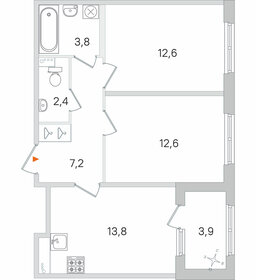 55 м², 2-комнатная квартира 5 800 000 ₽ - изображение 106