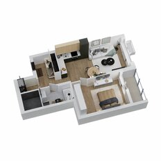 Квартира 48,8 м², 1-комнатная - изображение 4