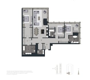 Квартира 209,7 м², 4-комнатные - изображение 5