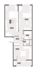 70,7 м², 2-комнатная квартира 8 376 420 ₽ - изображение 13