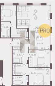 Квартира 147,6 м², 3-комнатные - изображение 1