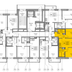 Квартира 49 м², 2-комнатная - изображение 4