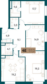 97,5 м², 3-комнатная квартира 47 000 000 ₽ - изображение 93