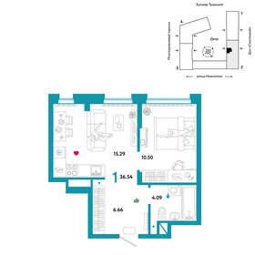 37 м², 1-комнатная квартира 4 250 000 ₽ - изображение 73
