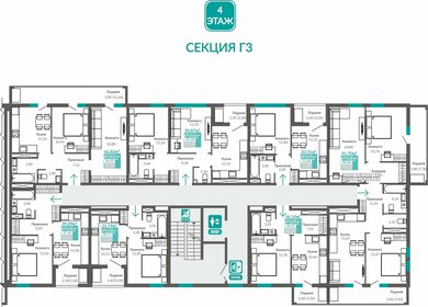 65 м², 3-комнатная квартира 10 000 000 ₽ - изображение 75