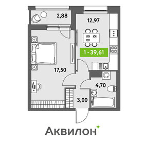 Квартира 39,6 м², 1-комнатная - изображение 1