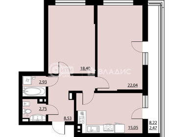 70,1 м², 2-комнатная квартира 9 939 446 ₽ - изображение 27