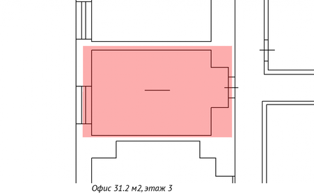 31 м², офис 34 069 ₽ в месяц - изображение 16