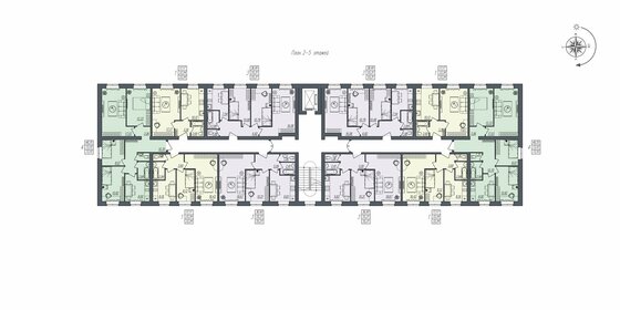 29,4 м², 1-комнатная квартира 2 990 000 ₽ - изображение 84