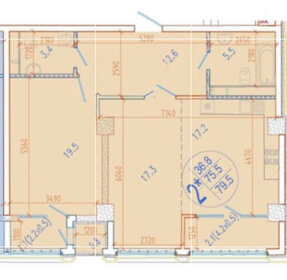 80 м², 2-комнатная квартира 16 500 000 ₽ - изображение 16