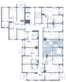 44,6 м², 1-комнатная квартира 7 960 000 ₽ - изображение 59