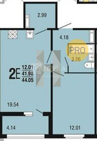 Квартира 44,1 м², 2-комнатная - изображение 1