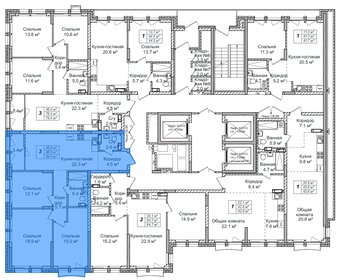 80 м², 4-комнатная квартира 11 150 000 ₽ - изображение 19