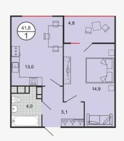 124 м², 4-комнатная квартира 5 500 000 ₽ - изображение 58