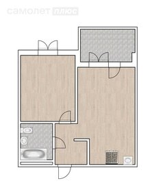 Квартира 41,5 м², 1-комнатная - изображение 1