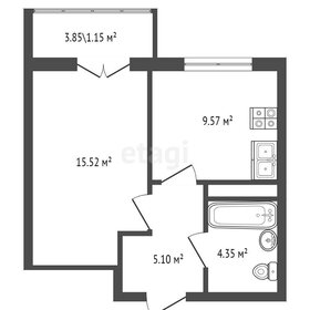 39,8 м², 1-комнатная квартира 5 700 000 ₽ - изображение 79