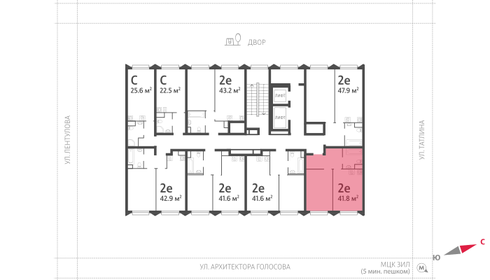 40,3 м², 1-комнатная квартира 19 200 000 ₽ - изображение 131