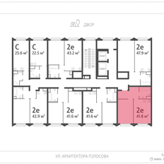 Квартира 41,8 м², 1-комнатная - изображение 2