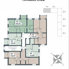 Квартира 79,7 м², 3-комнатная - изображение 2