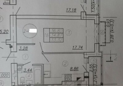 Квартира 36,8 м², 1-комнатная - изображение 5