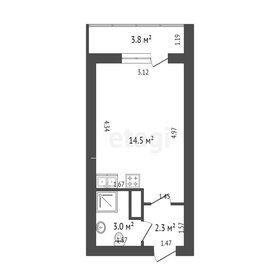 Квартира 20 м², студия - изображение 1