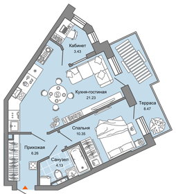 Купить двухкомнатную квартиру в монолитном доме в ЖК «Римский» в Москве и МО - изображение 6