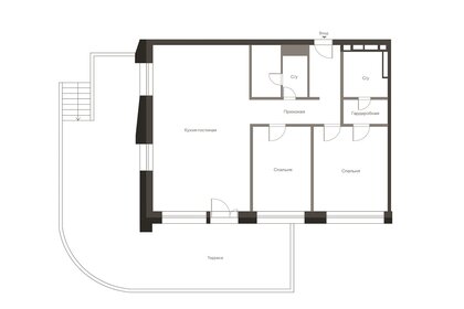 Квартира 115,5 м², 3-комнатная - изображение 2