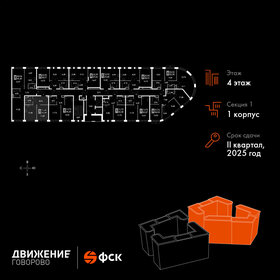 39 м², 1-комнатная квартира 8 500 000 ₽ - изображение 53